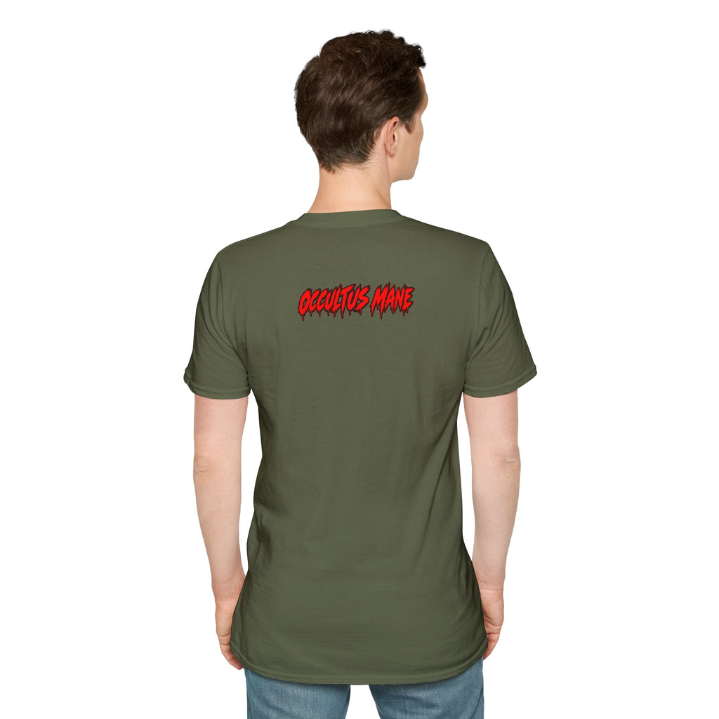 Ghostlink Blood Drop Graphic T-Shirt — Dripping Red Teardrop Design