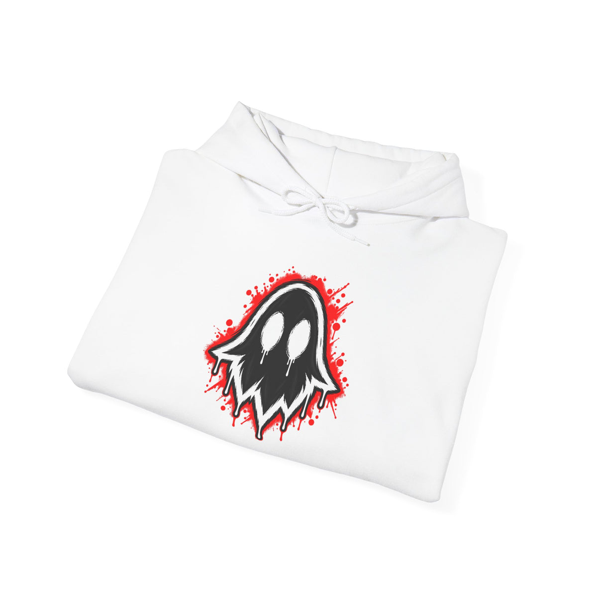 Ghostlink "Ghostie" Logo Hoodie — Heavyweight Pullover Sweatshirt