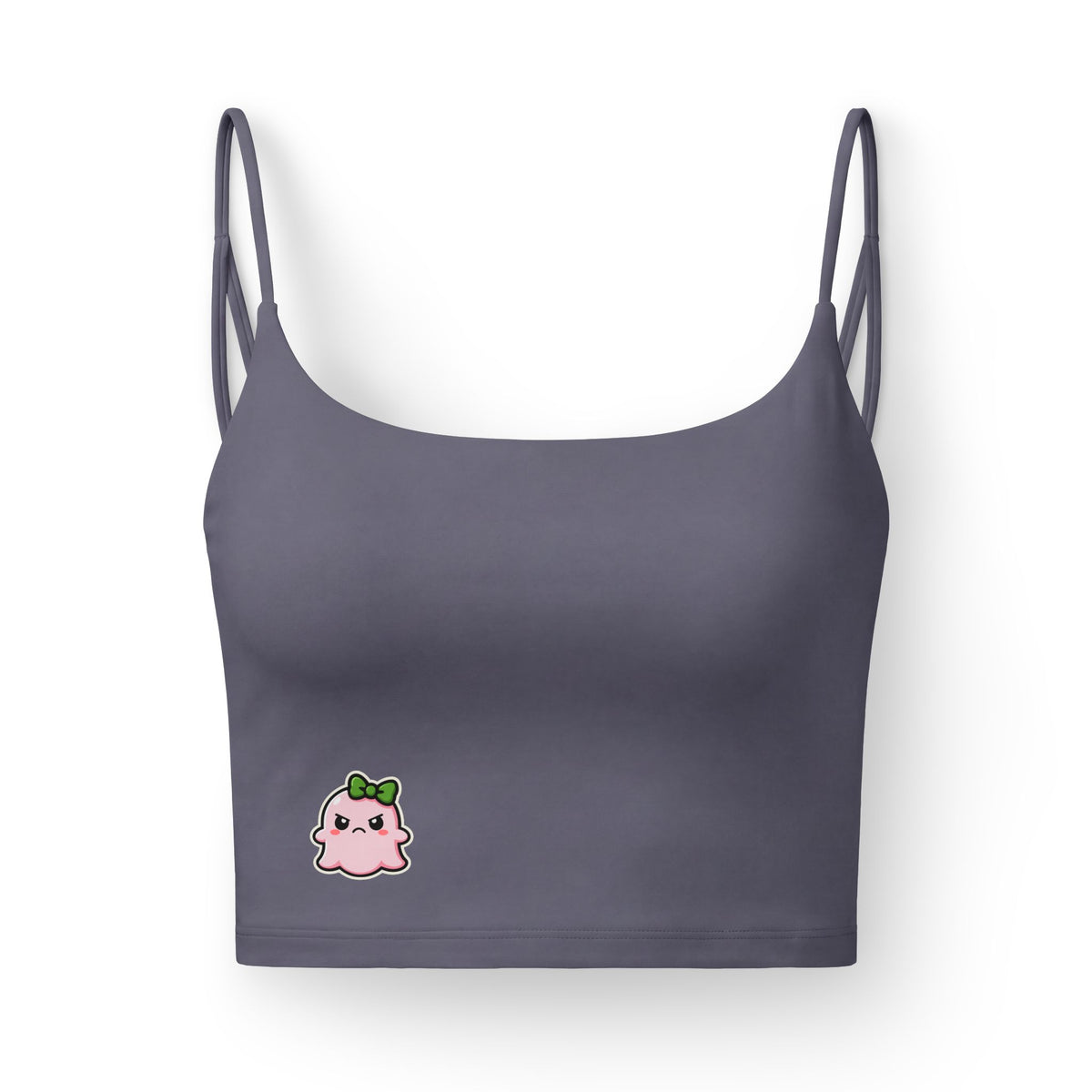 Angry Penelope "Spookie" — Luxe Crop Sports Bra