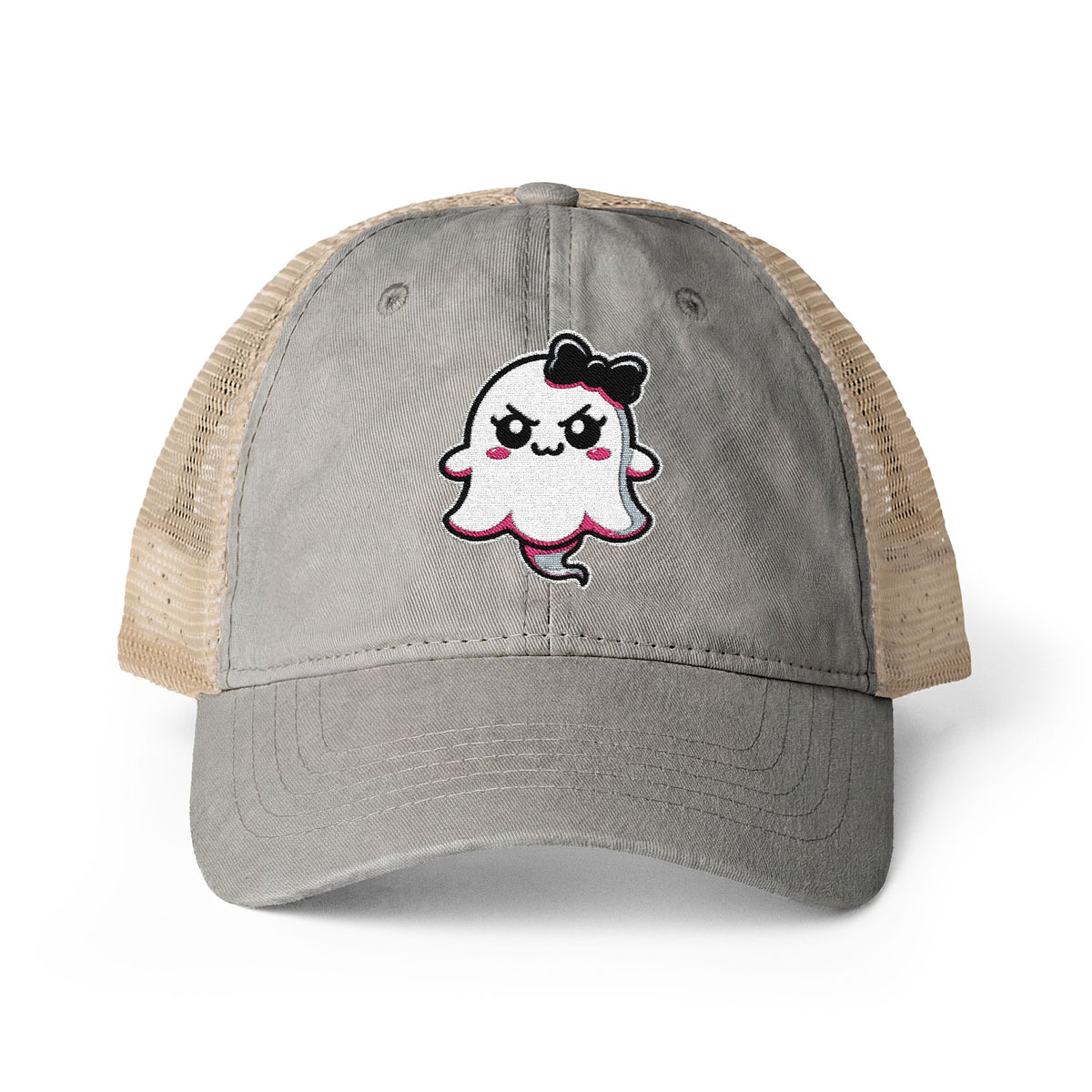 Women's "Sabrina" Spookie Washed Mesh-Back Cap