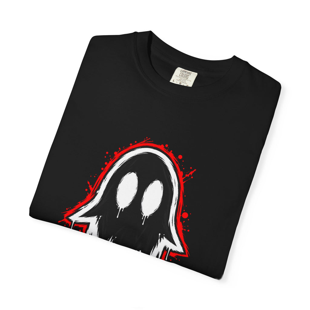 Ghostlink "Ghosty" Logo Garment-Dyed Tee — Heavyweight Streetwear T-Shirt