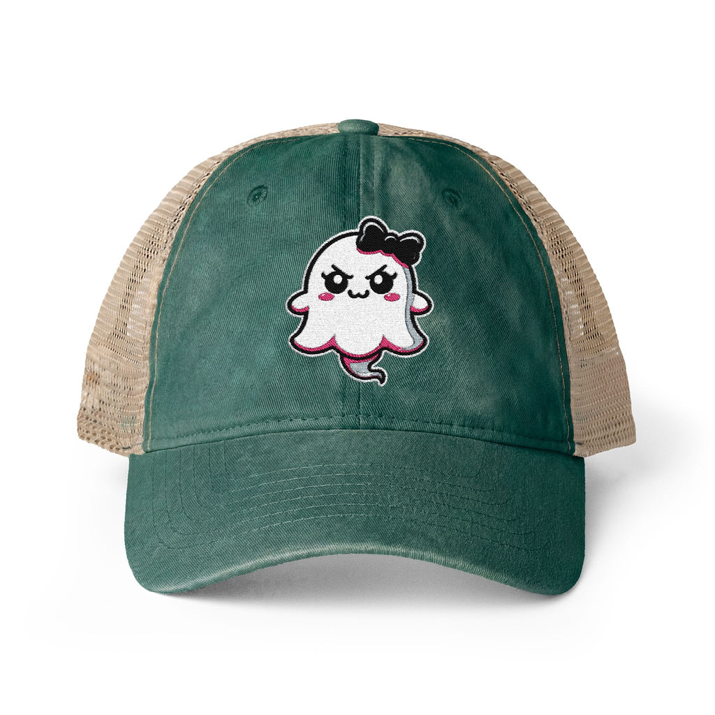 Women's "Sabrina" Spookie Washed Mesh-Back Cap