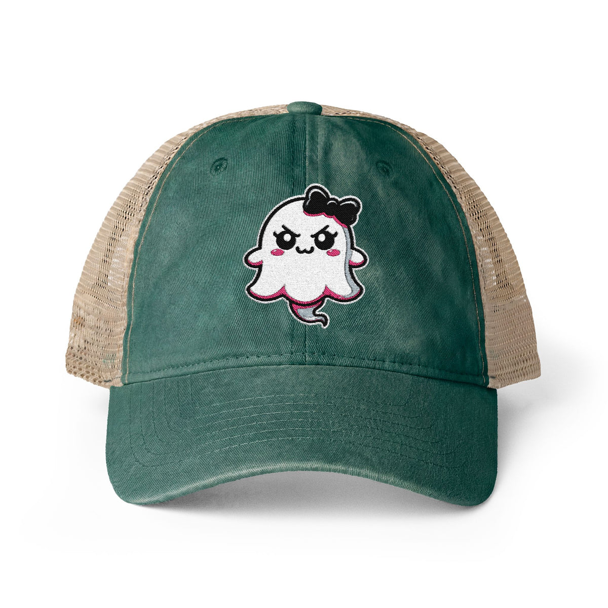 Women's "Sabrina" Spookie Washed Mesh-Back Cap