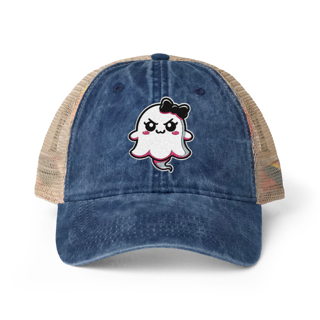 Women's "Sabrina" Spookie Washed Mesh-Back Cap