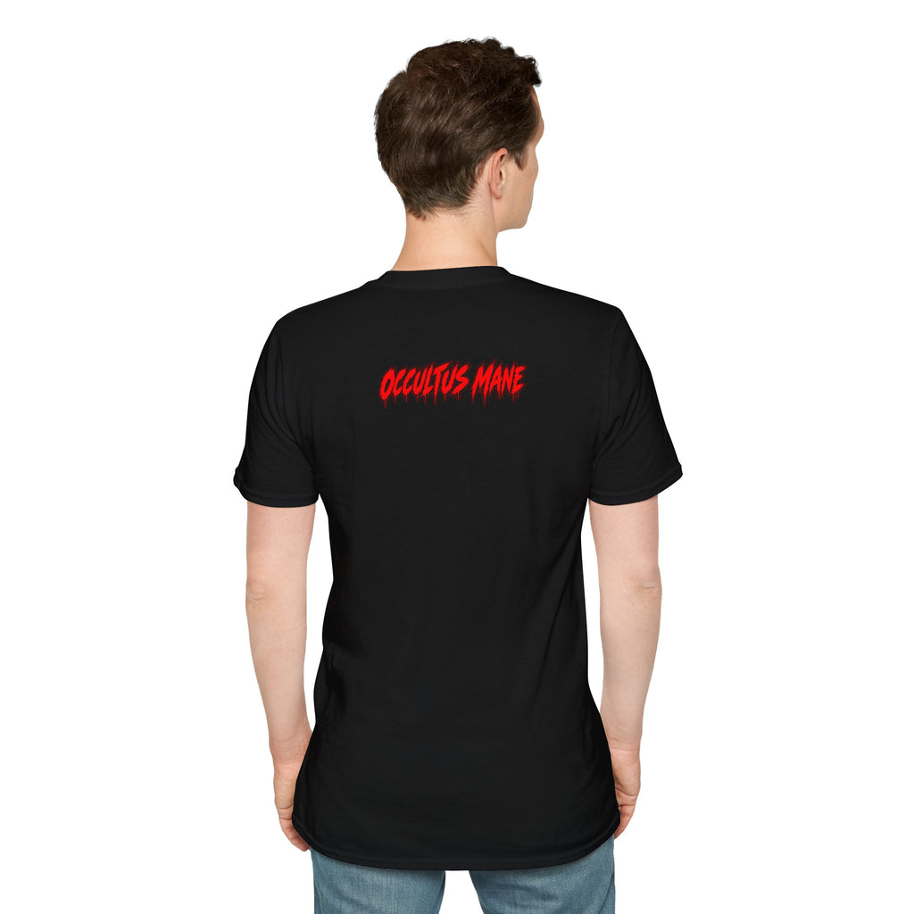Ghostlink Blood Drop Graphic T-Shirt — Dripping Red Teardrop Design