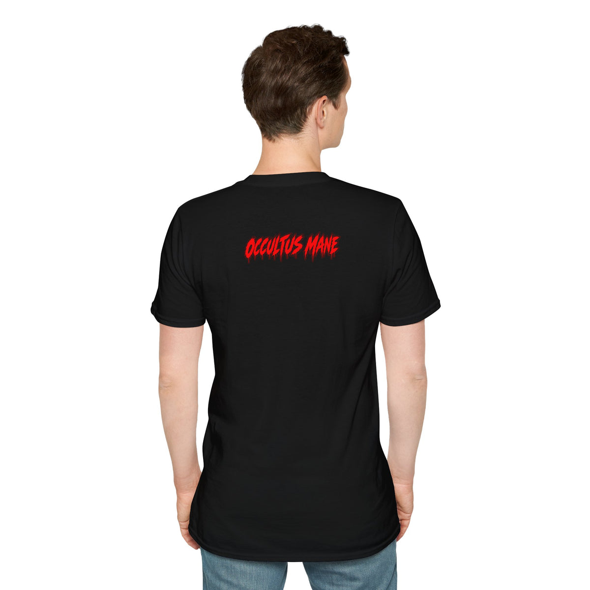 Ghostlink Blood Drop Graphic T-Shirt — Dripping Red Teardrop Design