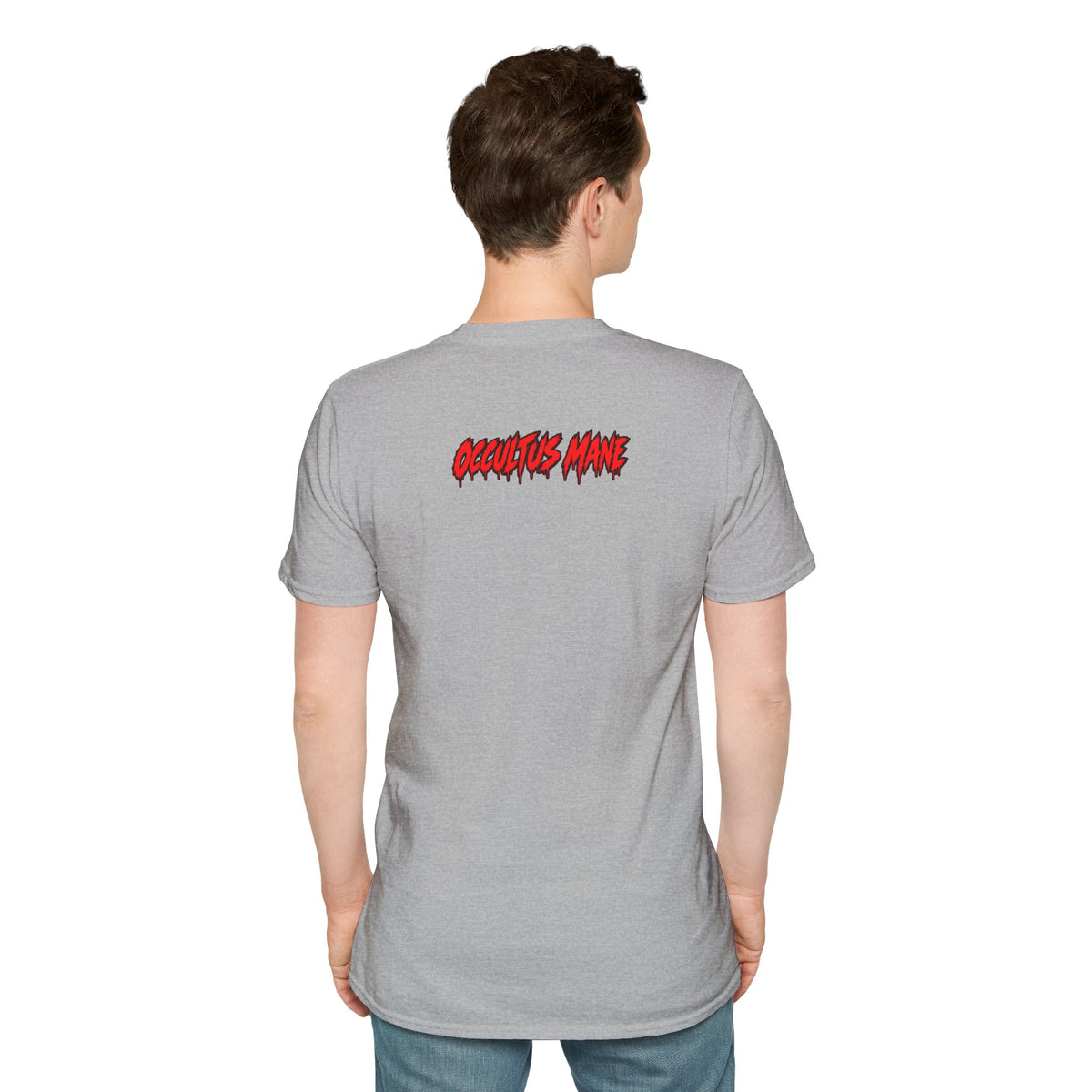 Ghostlink Blood Drop Graphic T-Shirt — Dripping Red Teardrop Design