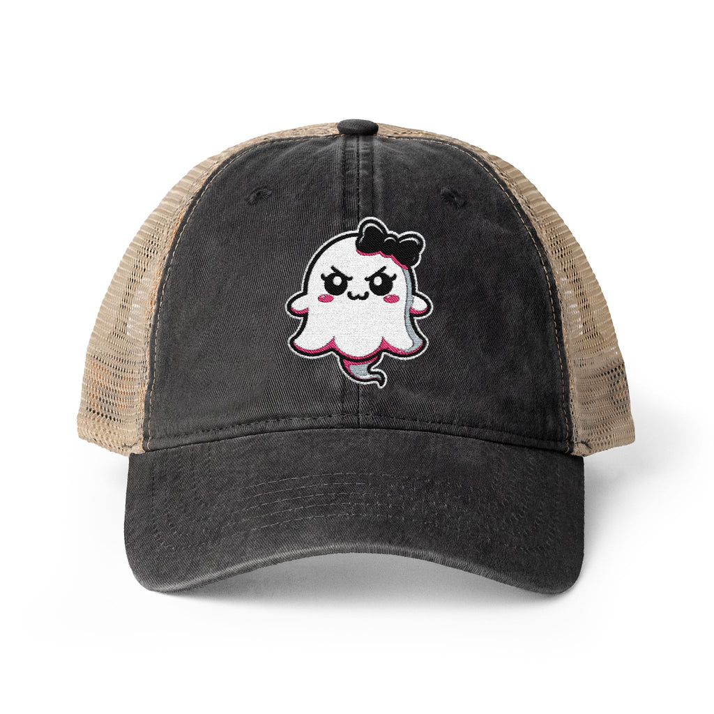 Women's "Sabrina" Spookie Washed Mesh-Back Cap