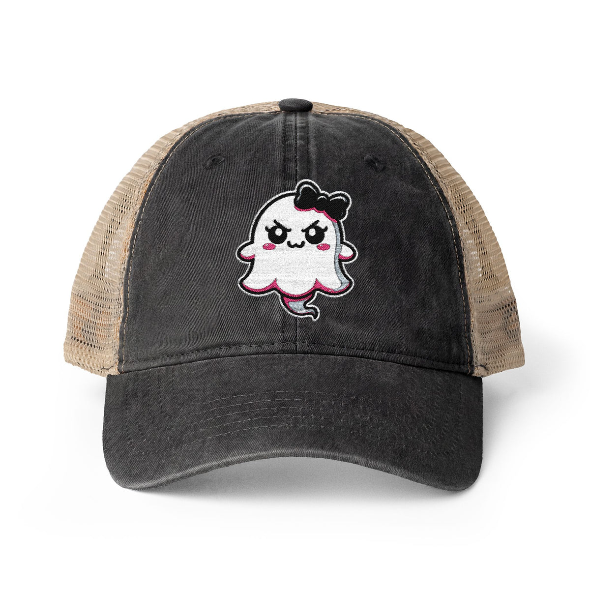 Women's "Sabrina" Spookie Washed Mesh-Back Cap