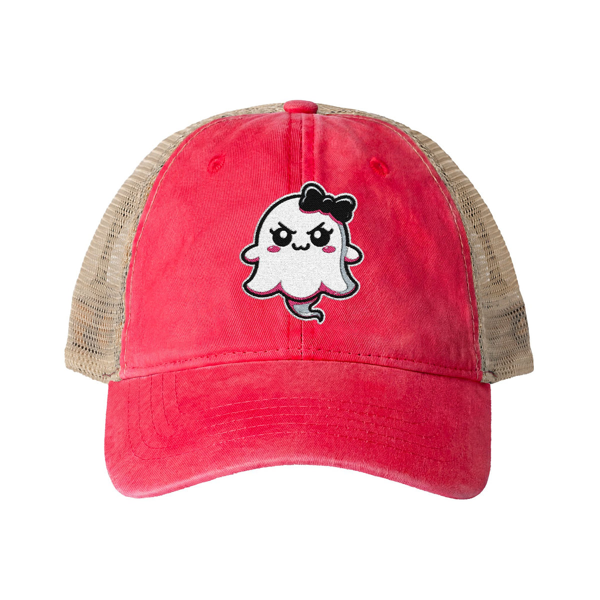 Women's "Sabrina" Spookie Washed Mesh-Back Cap