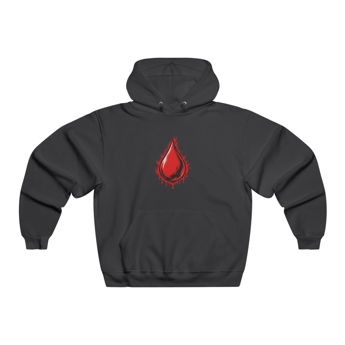 Mens Ghostlink "Red Blood Drop" 'Stay Hidden' Streetwear Sweatshirt