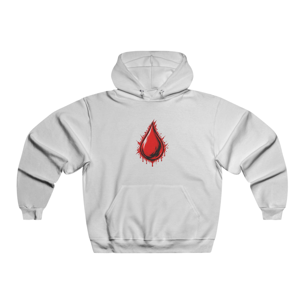 Mens Ghostlink "Red Blood Drop" 'Stay Hidden' Streetwear Sweatshirt