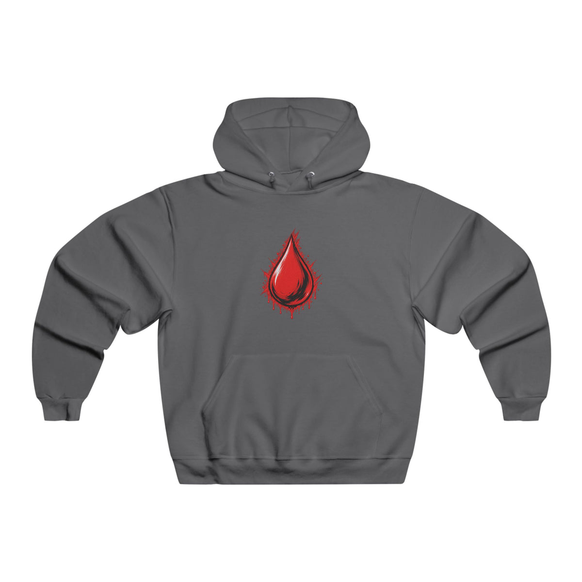 Mens Ghostlink "Red Blood Drop" 'Stay Hidden' Streetwear Sweatshirt