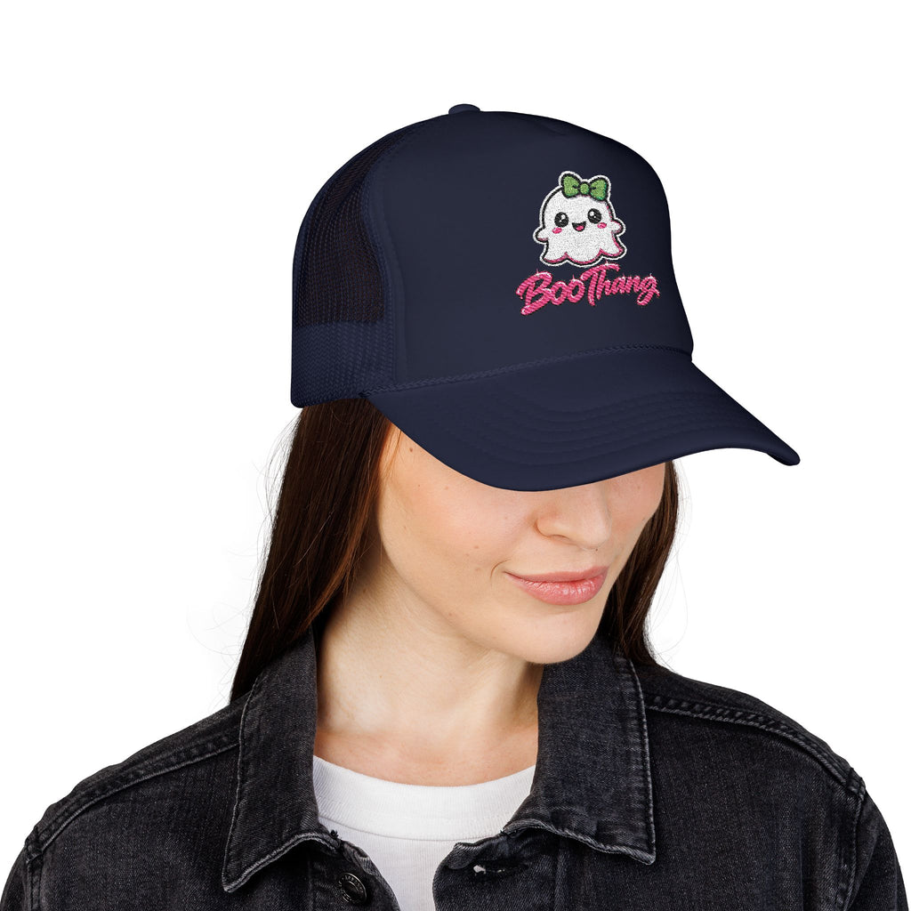 Women's 'Spookie Boo Thang'  Trucker Hat