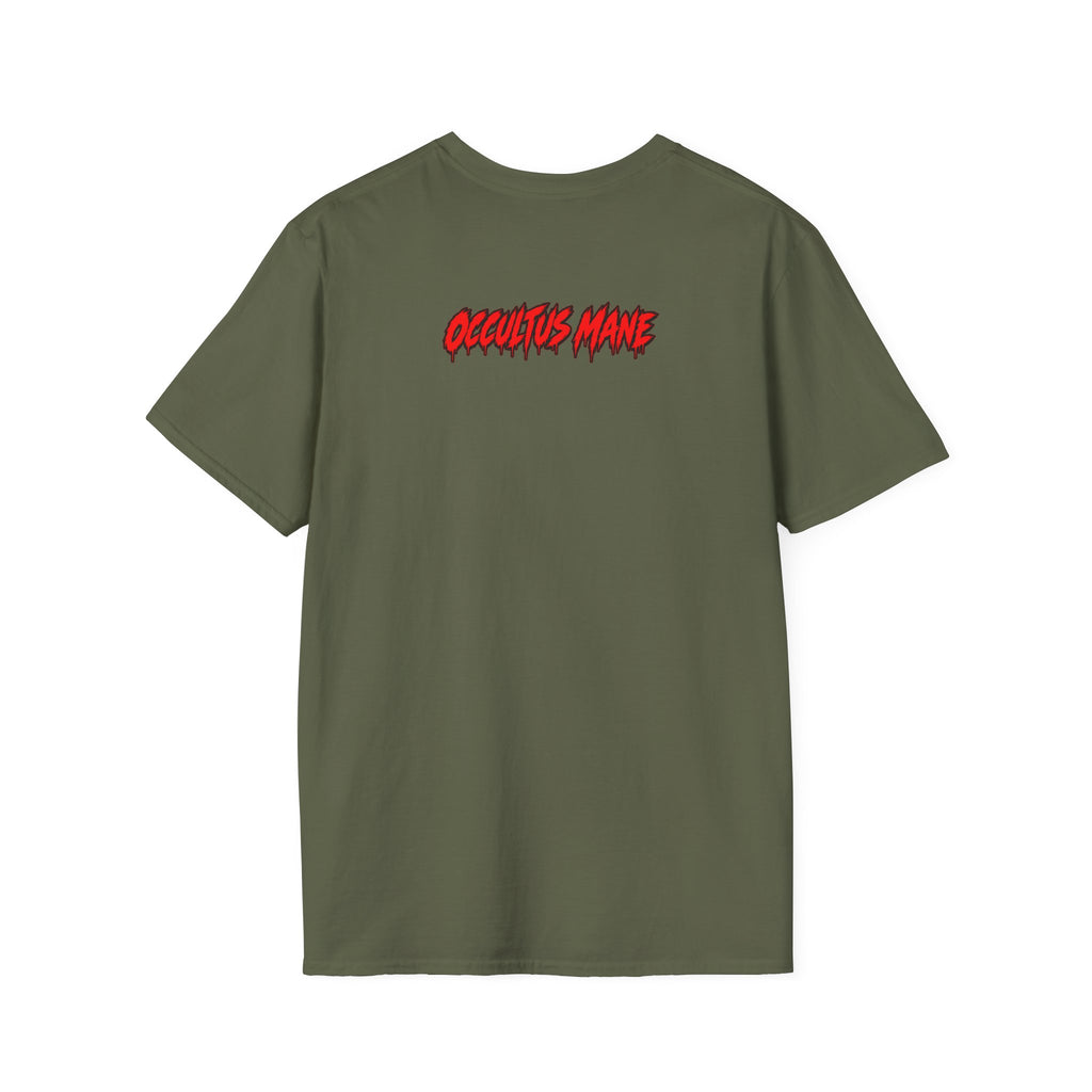 Ghostlink Blood Drop Graphic T-Shirt — Dripping Red Teardrop Design