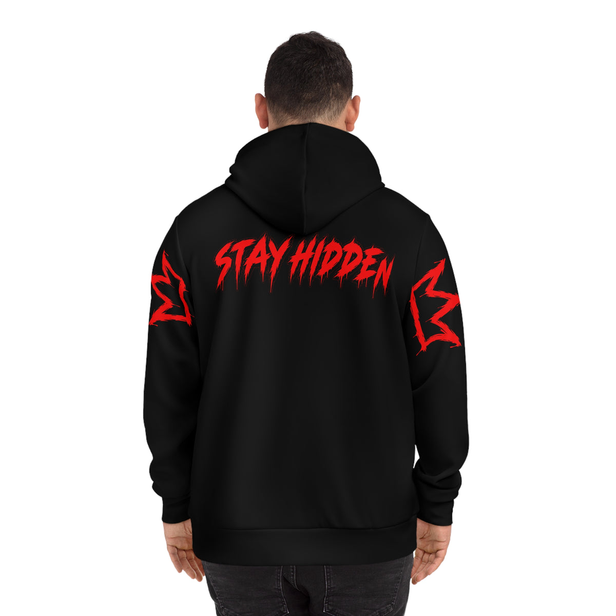 Stay Hidden Ghostie Hoodie — "Stay Hidden" Streetwear Graphic Hoodie
