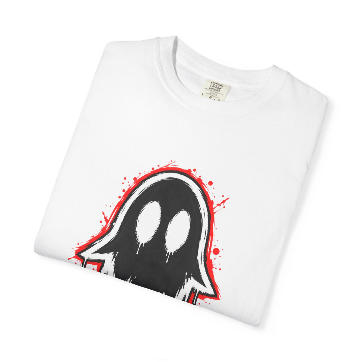 Ghostlink "Ghosty" Logo Garment-Dyed Tee — Heavyweight Streetwear T-Shirt