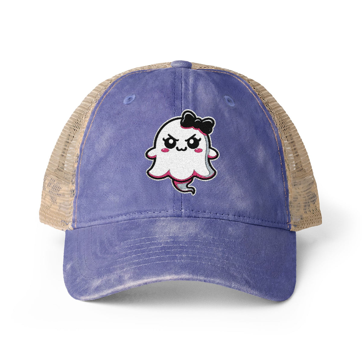 Women's "Sabrina" Spookie Washed Mesh-Back Cap
