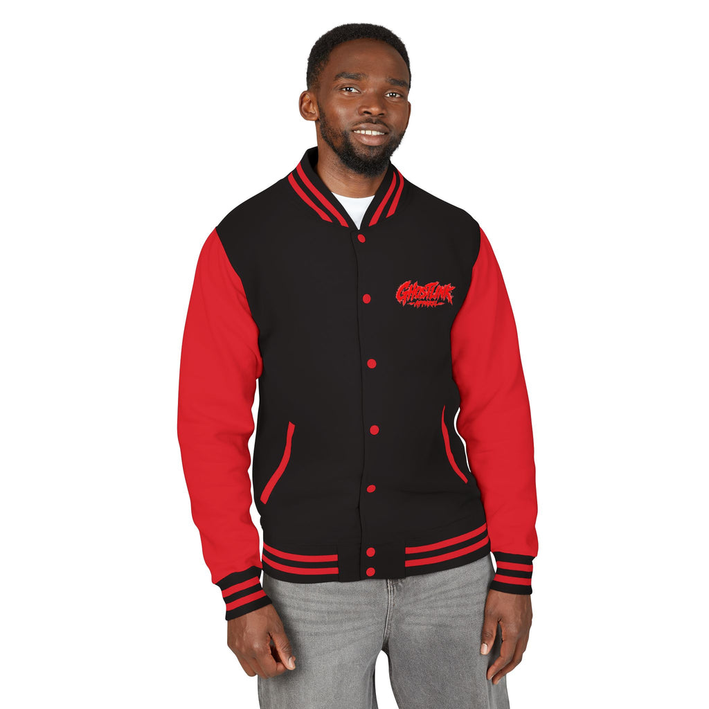 Mens "Ghostlink" Heavyweight Letterman Jacket