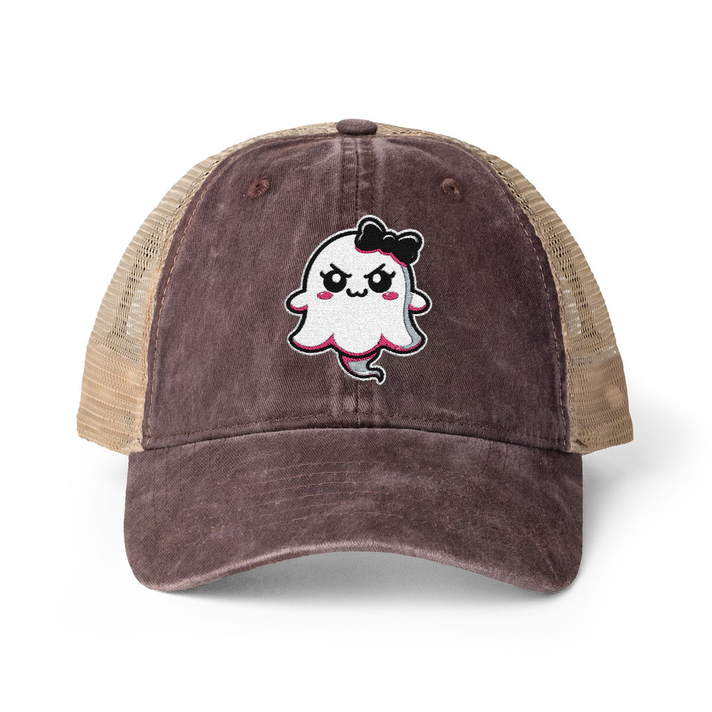 Women's "Sabrina" Spookie Washed Mesh-Back Cap