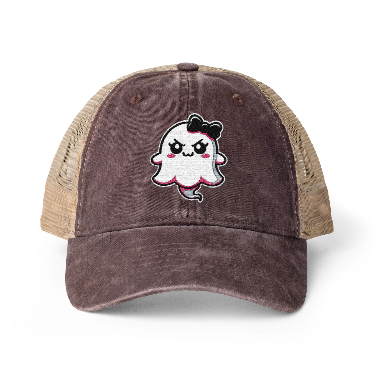 Women's "Sabrina" Spookie Washed Mesh-Back Cap