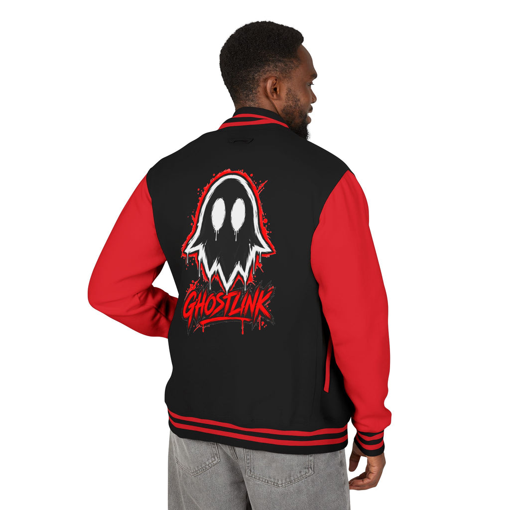 Mens "Ghostlink" Heavyweight Letterman Jacket