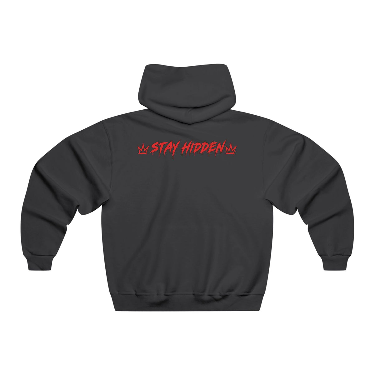 Mens Ghostlink "Red Blood Drop" 'Stay Hidden' Streetwear Sweatshirt