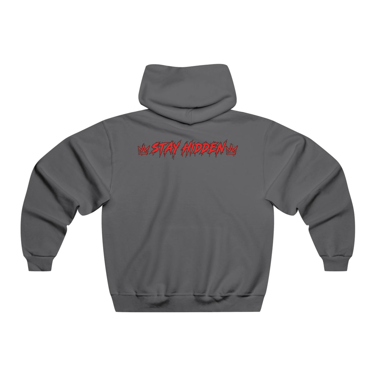 Mens Ghostlink "Red Blood Drop" 'Stay Hidden' Streetwear Sweatshirt