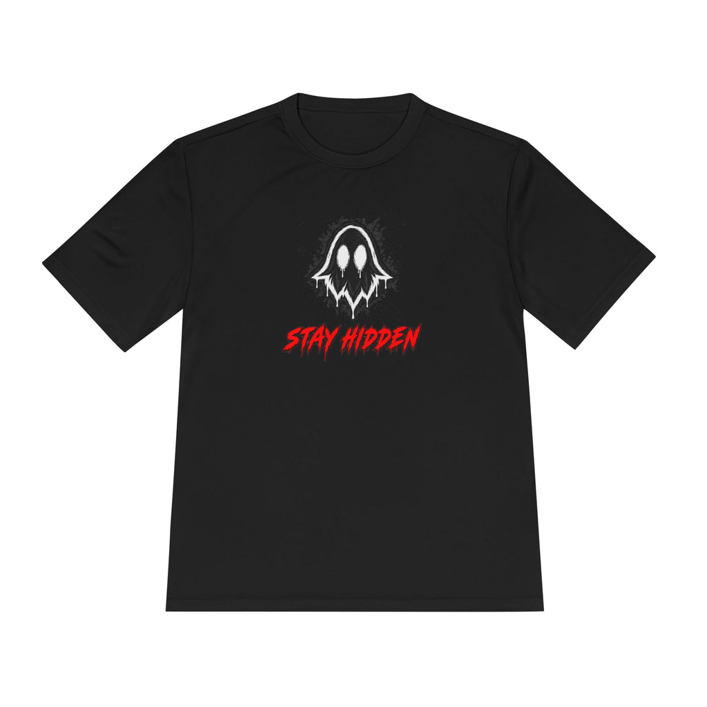 Men's "Stay Hidden" Ghostlink Tee — Moisture-Wicking Graphic Shirt