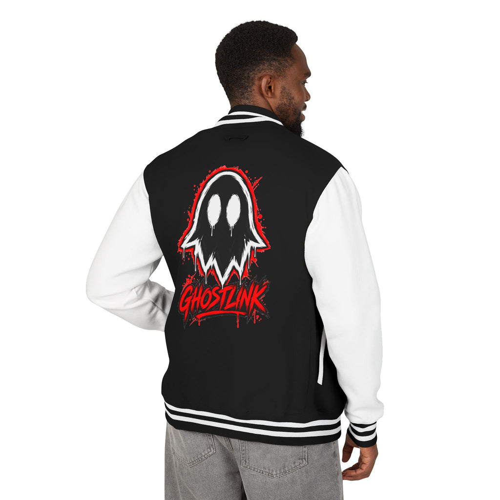 Mens "Ghostlink" Heavyweight Letterman Jacket