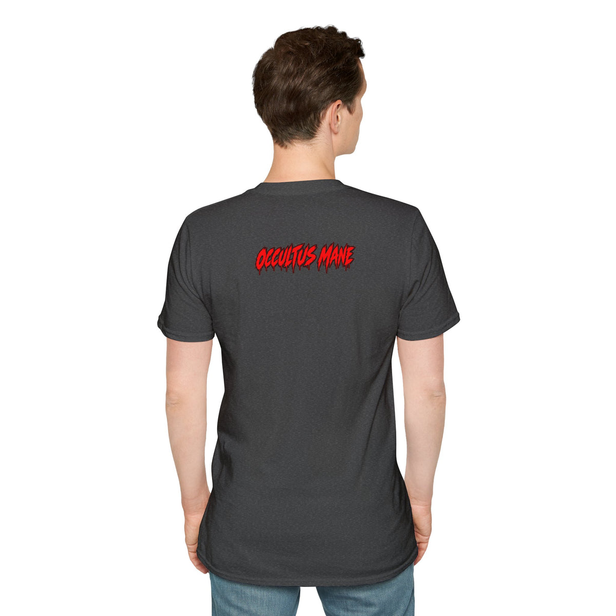 Ghostlink Blood Drop Graphic T-Shirt — Dripping Red Teardrop Design