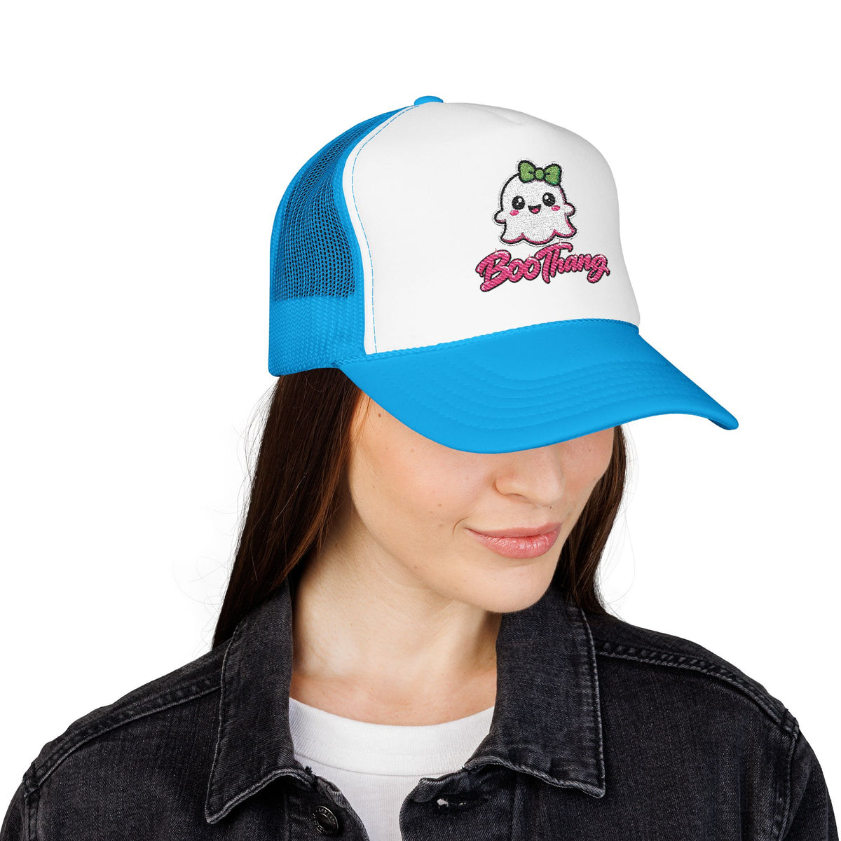 Women's 'Spookie Boo Thang'  Trucker Hat