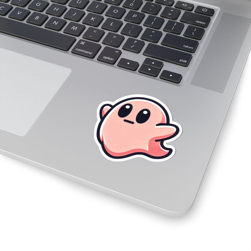 "Susy blank stare" Spookie Sticker — Kawaii Ghost Kiss-Cut Decal