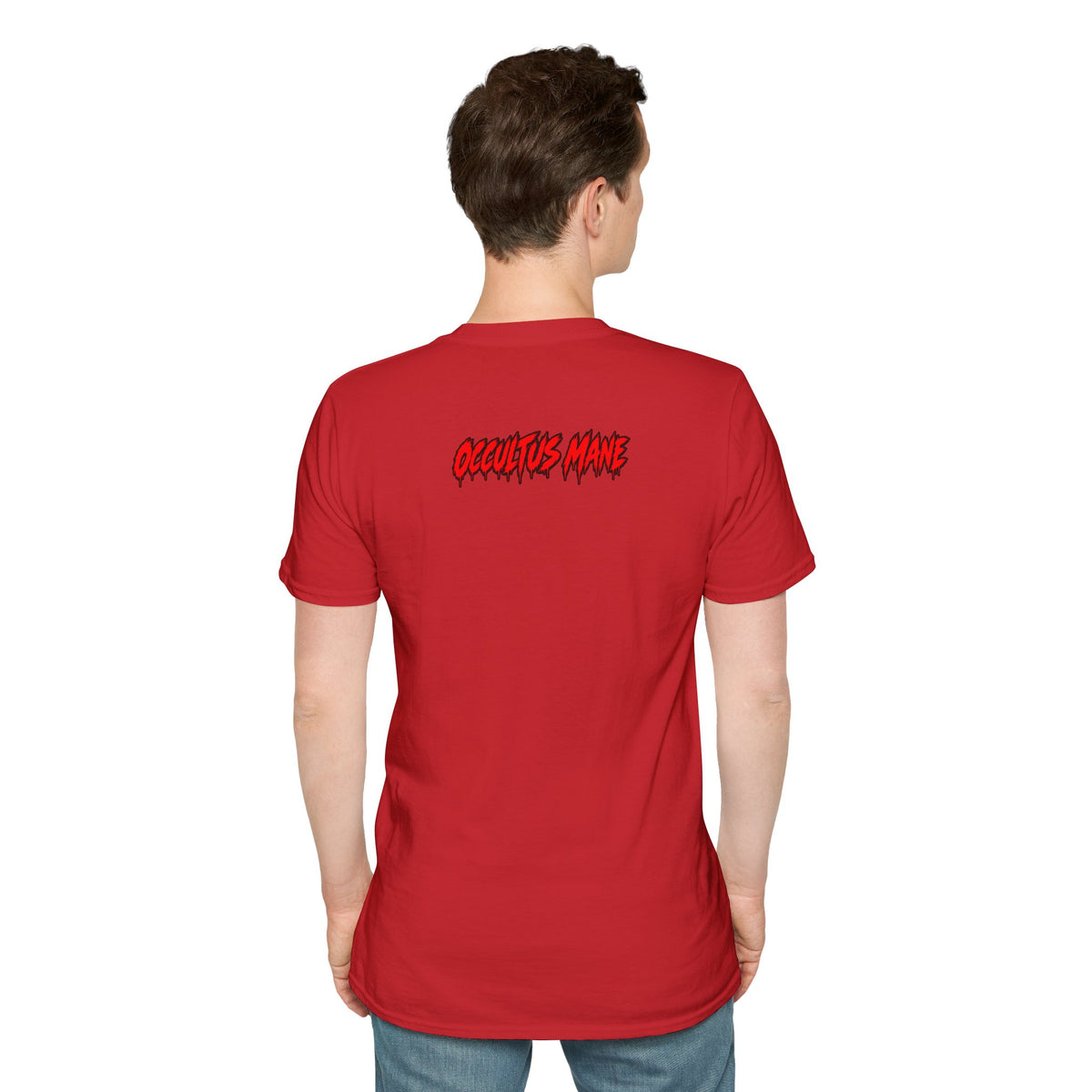 Ghostlink Blood Drop Graphic T-Shirt — Dripping Red Teardrop Design