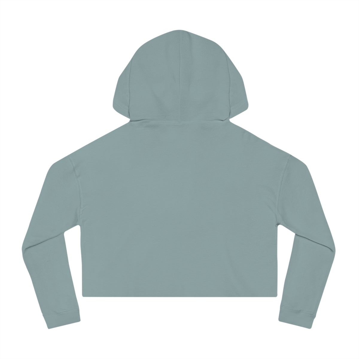 Cute Determined "Sabrina" Spookie Cropped Hoodie – Kawaii Bow Graphic Women’s Sweatshirt