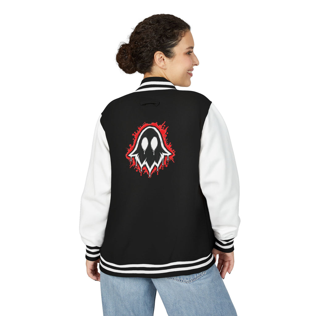 Womens "Ghostlink" Heavyweight Letterman Jacket