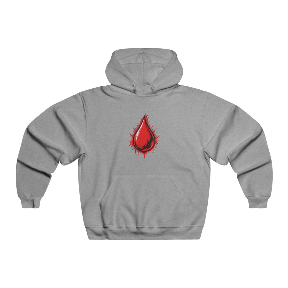 Mens Ghostlink "Red Blood Drop" 'Stay Hidden' Streetwear Sweatshirt