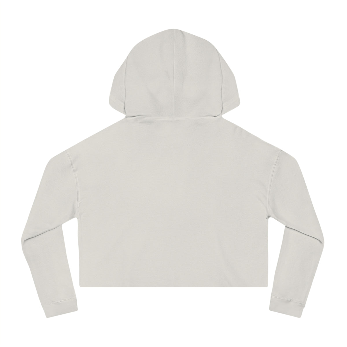 Cute Determined "Sabrina" Spookie Cropped Hoodie – Kawaii Bow Graphic Women’s Sweatshirt