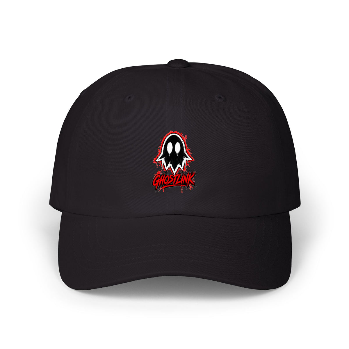 Ghostlink "Ghosty" Logo Daddy Cap – Embroidered Dad Hat