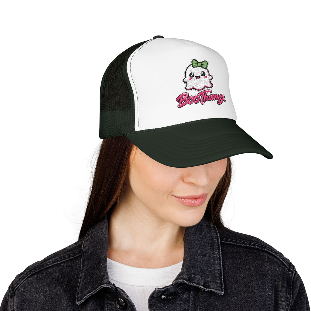 Women's 'Spookie Boo Thang'  Trucker Hat