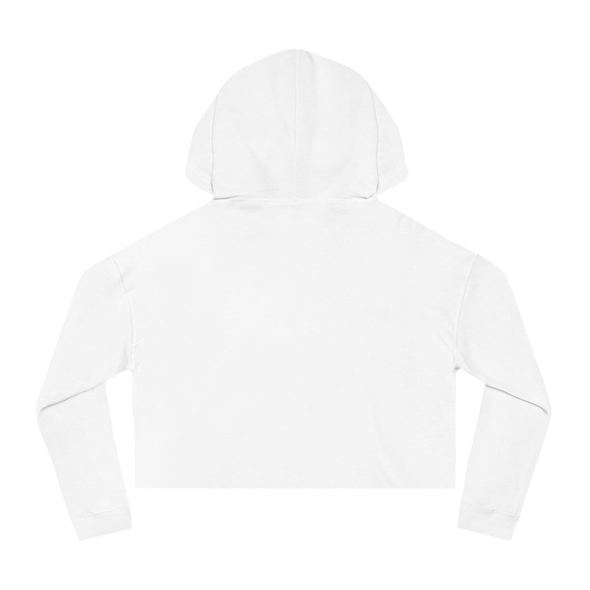 Cute Determined "Sabrina" Spookie Cropped Hoodie – Kawaii Bow Graphic Women’s Sweatshirt