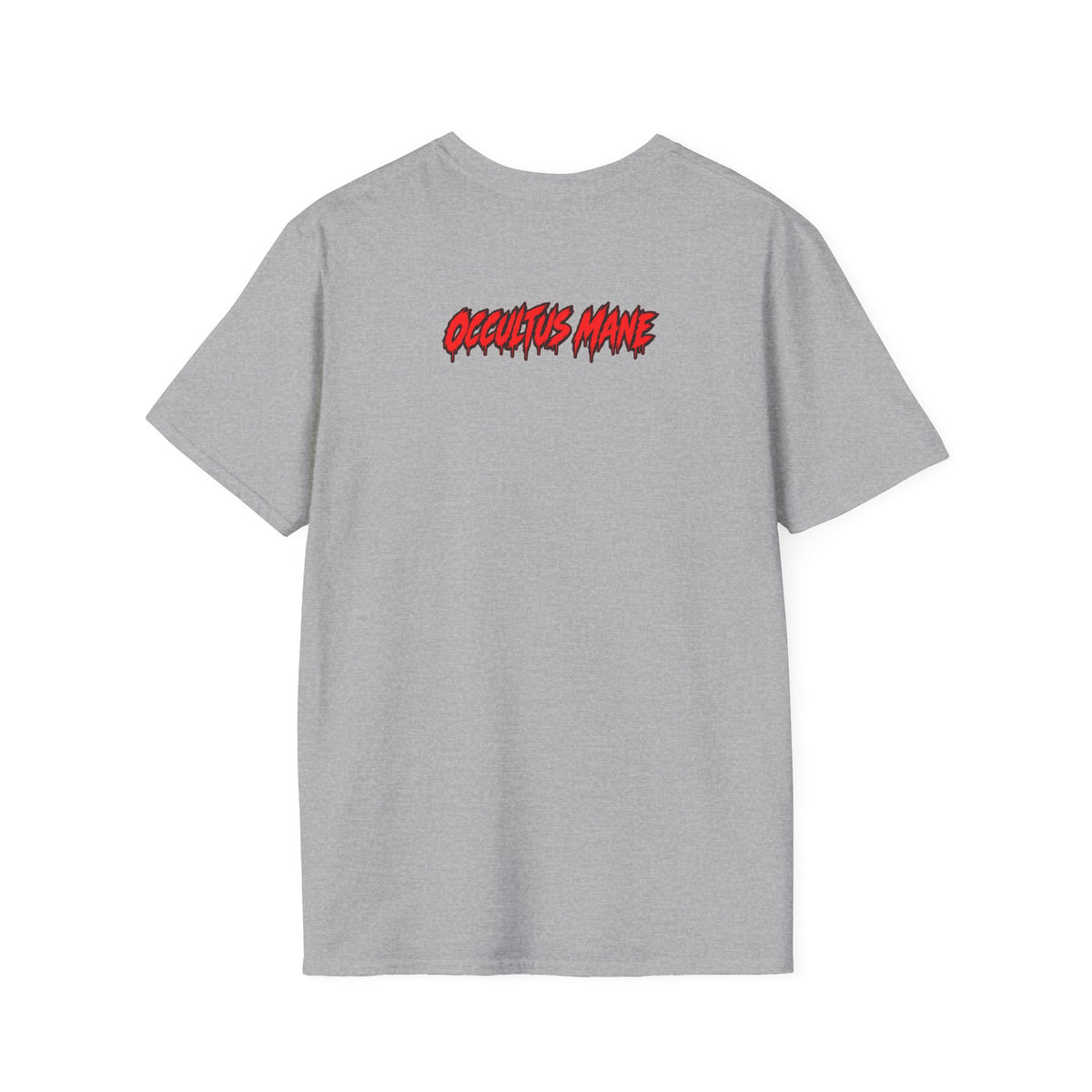 Ghostlink Blood Drop Graphic T-Shirt — Dripping Red Teardrop Design